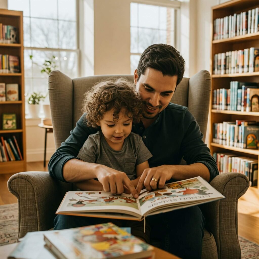 Cozy family game night