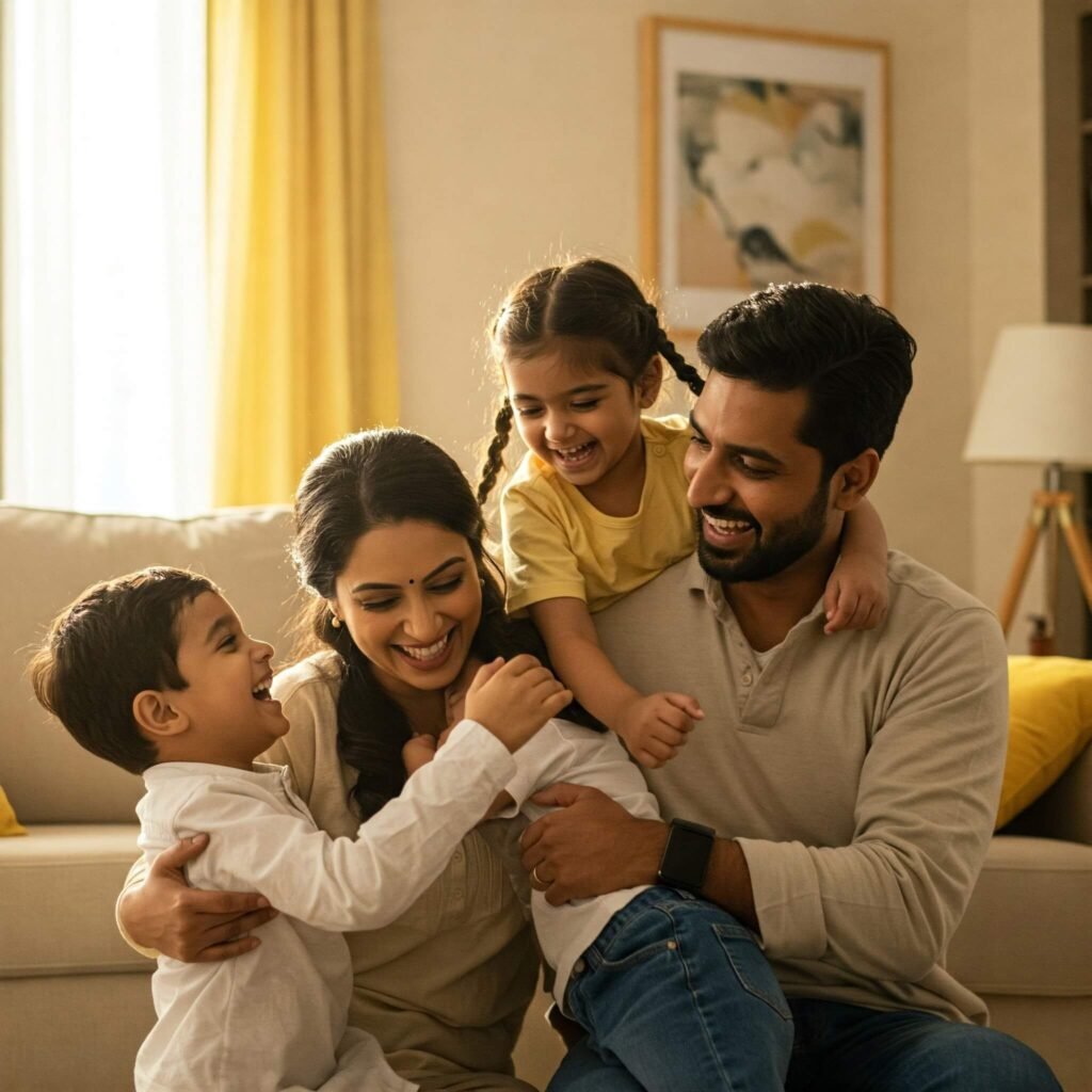 Happy co-parenting