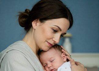 Attachment Parenting: Nurturing Bonds for a Secure Future Loving parent holding young child close.