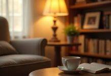 Empty Nest Syndrome: Understanding the Feelings and Finding Your Way slightly decluttered living room