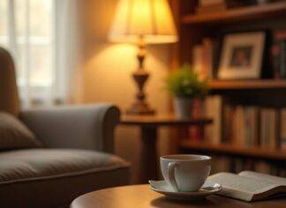 Empty Nest Syndrome: Understanding the Feelings and Finding Your Way slightly decluttered living room