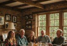 7 Ways to Build Strong Family Relationships That Last Multi-generational family hugging and laughing in living room