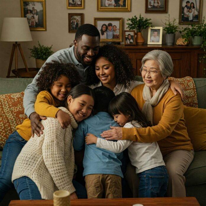 building trust within their family through shared moments building trust within their family through shared moments