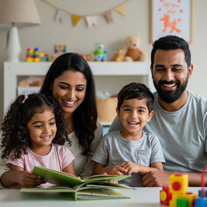 Cozy family routine Cozy family routine