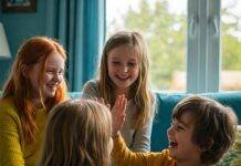 Positive Sibling Relationships: Tips That Really Make a Difference showcasing positive sibling relationships.