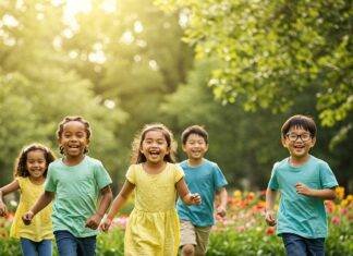 Raising Kids with Confidence: Positive Reinforcement That Works Diverse kids playing in a park