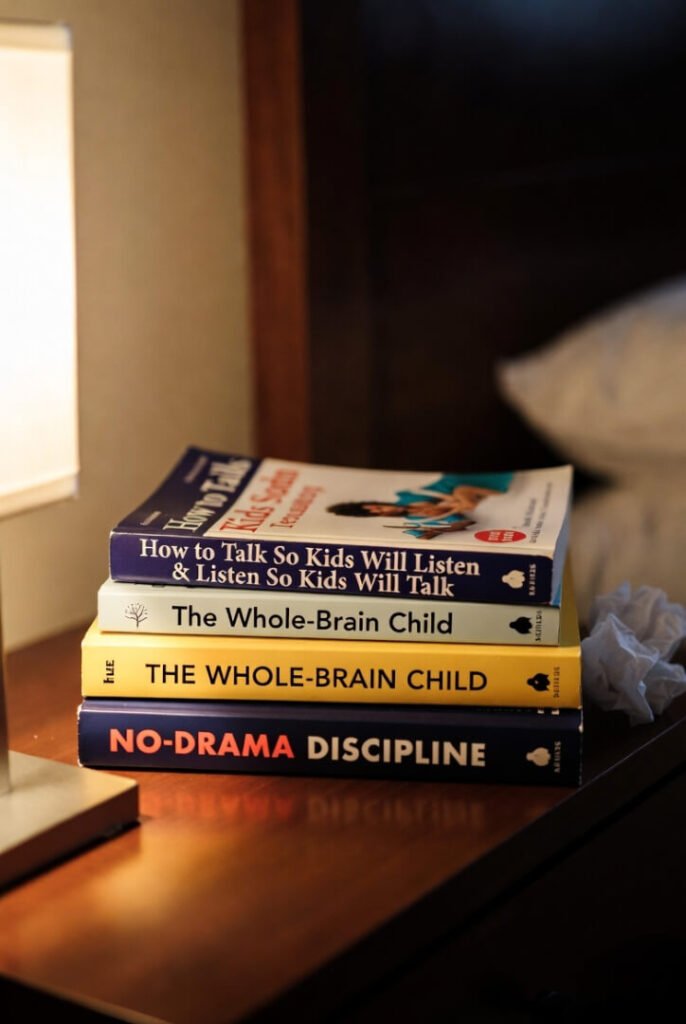 "How to Talk So Kids Will Listen" with crease